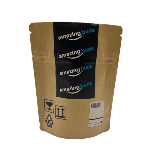Bag King Amazing Buds Shipping Wide Mouth Child-Resistant Mylar Bag | 1/8 oz