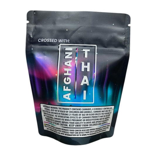 Bag King Northern Lights Strain Child-Resistant Mylar Bag | 1/8 oz