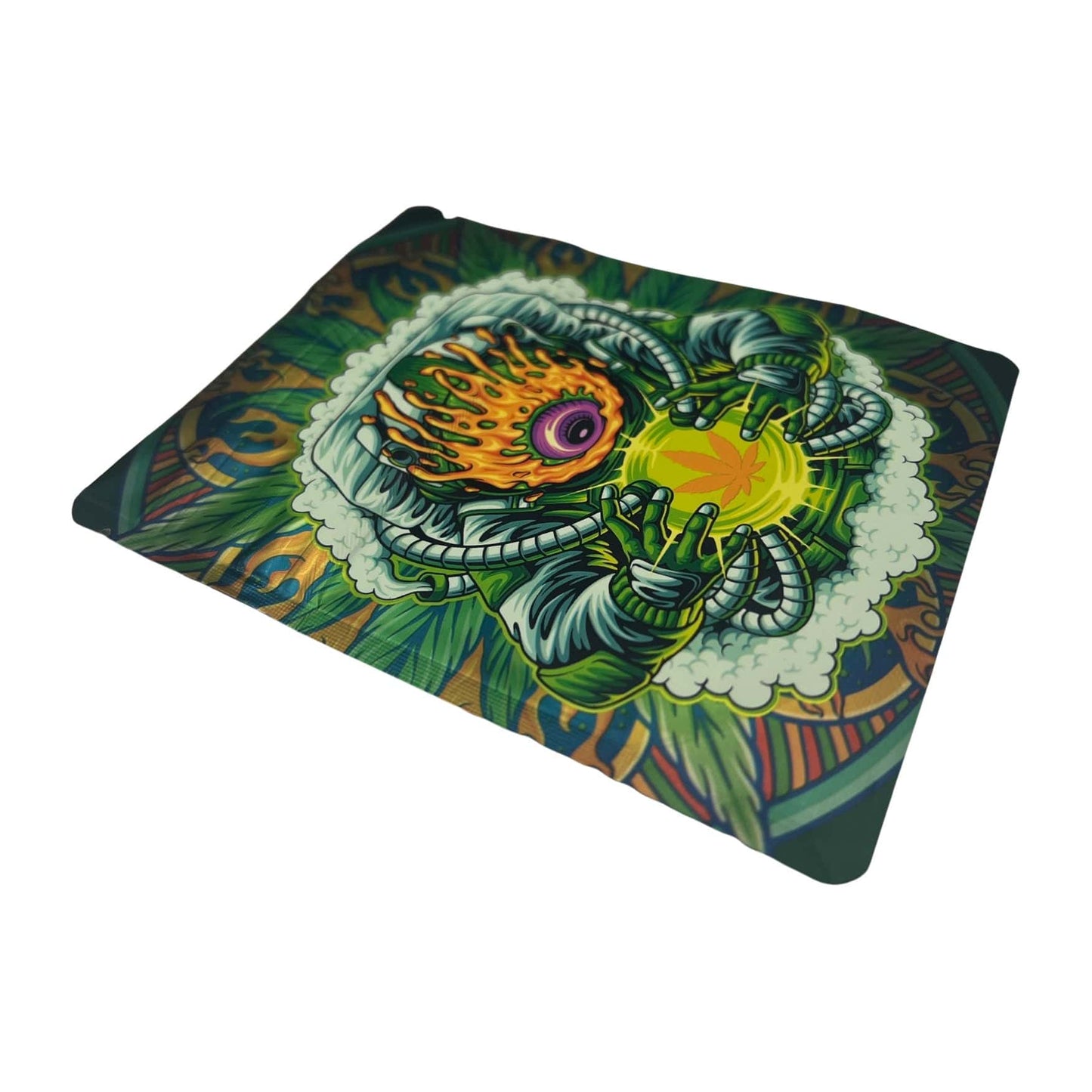 Bag King Psychedelic Astronaut Wide Mouth Child-Resistant Mylar Bag | 1/8 oz