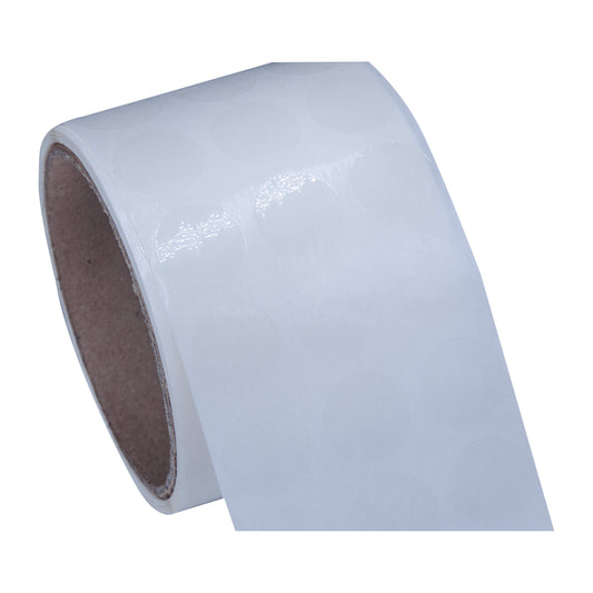 Clear Circle Tamper Labels 0.75" Roll of 1,000