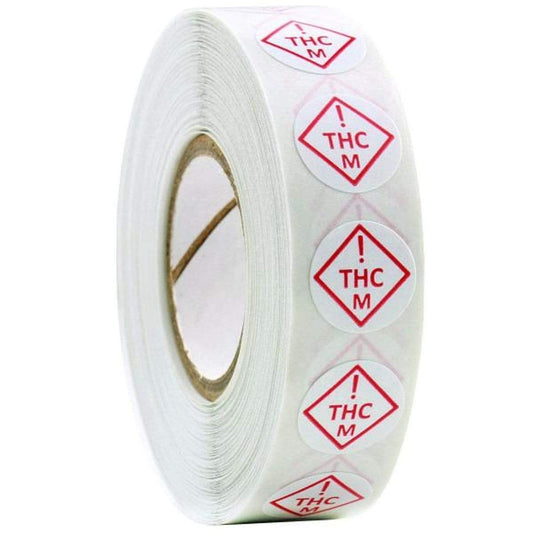 Colorado & Florida Medical THC Universal Symbol Compliance Labels