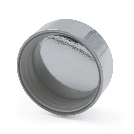 eBottles Silver Child-Resistant Smooth-Sided Foil Lined Cap | 38 mm
