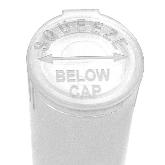 Grand Puff® Squeeze Pop Top Plastic Tube | 80 mm