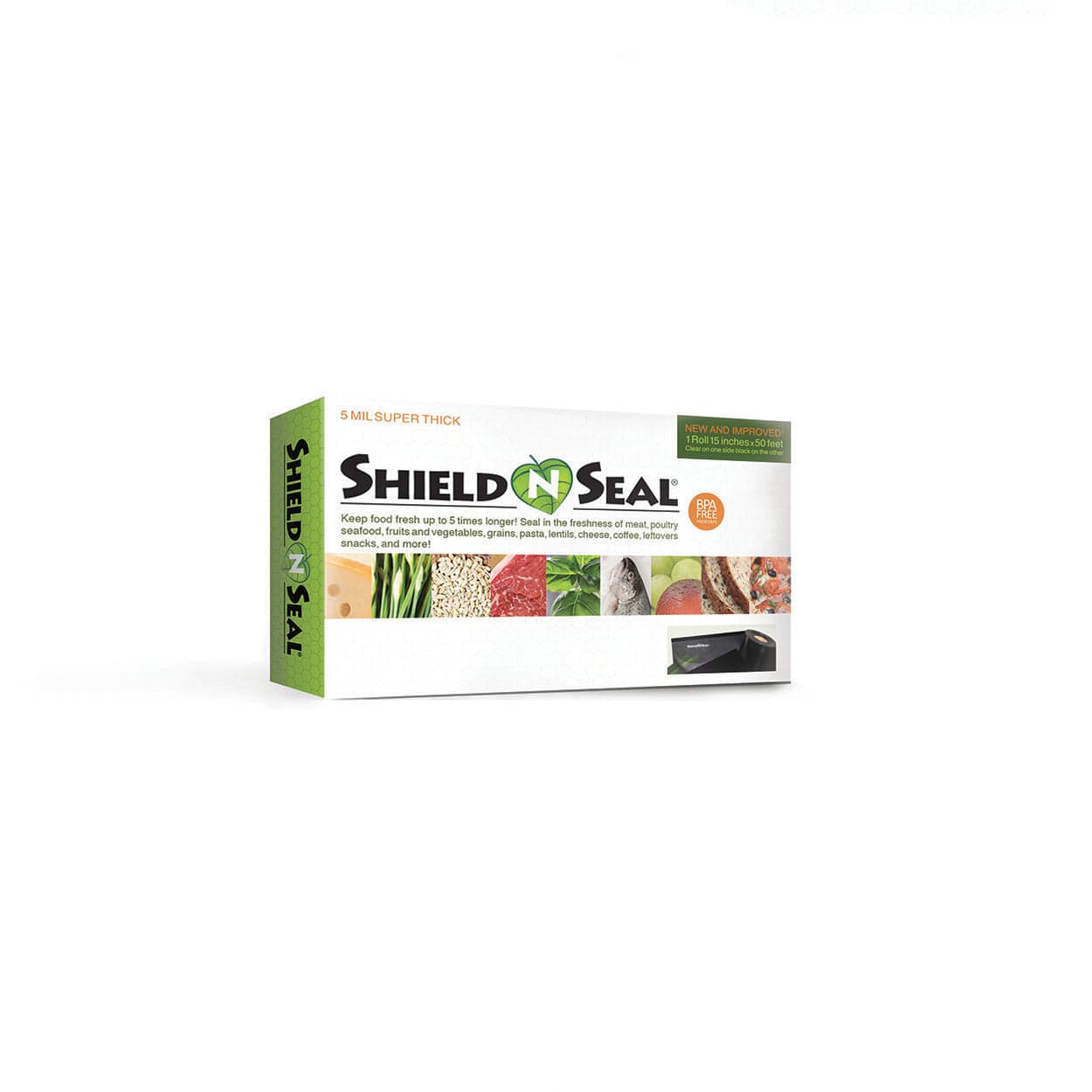 Shield N Seal Vacuum Seal Roll (15″ x 50′)