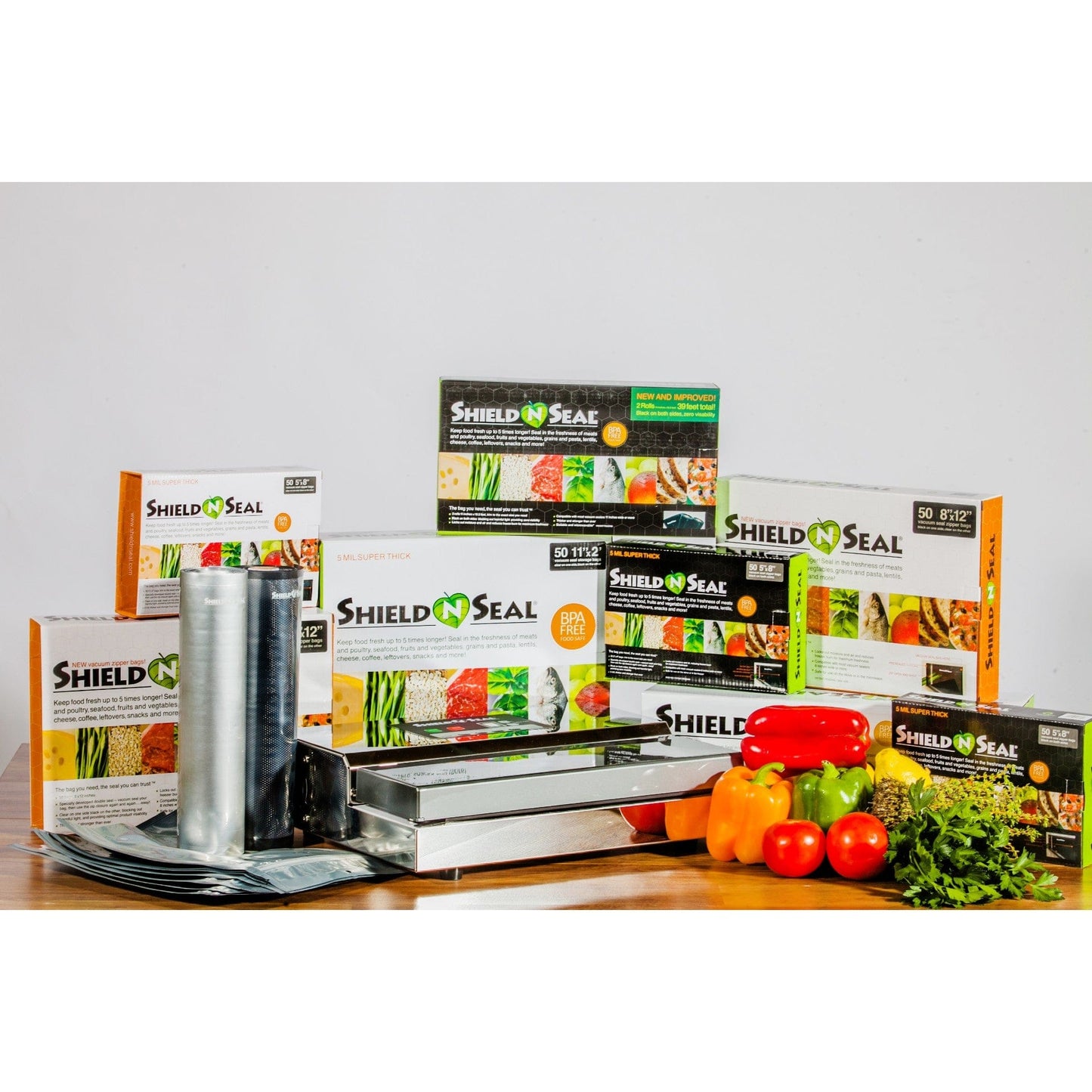 Shield N Seal Vacuum Sealer Roll (15" x 50')