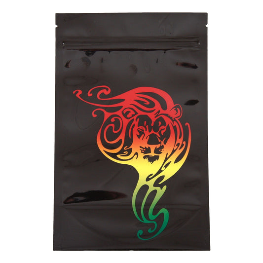 Smell Proof Stealth Bag Rasta Lion | 1 oz, 5-Pack