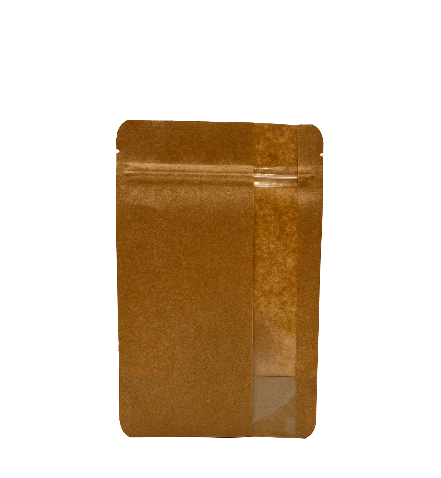 Stand Up Zipper Bag with Vertical Window (1/2 oz to 1 oz)