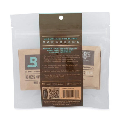 10-Pack 58% RH Boveda Humidity Control Pack | 8 gram