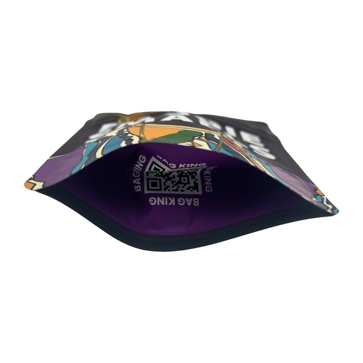 10-Pack Bag King Baggie Smalls Wide Mouth Child-Resistant Mylar Bag | 1/8th ounce