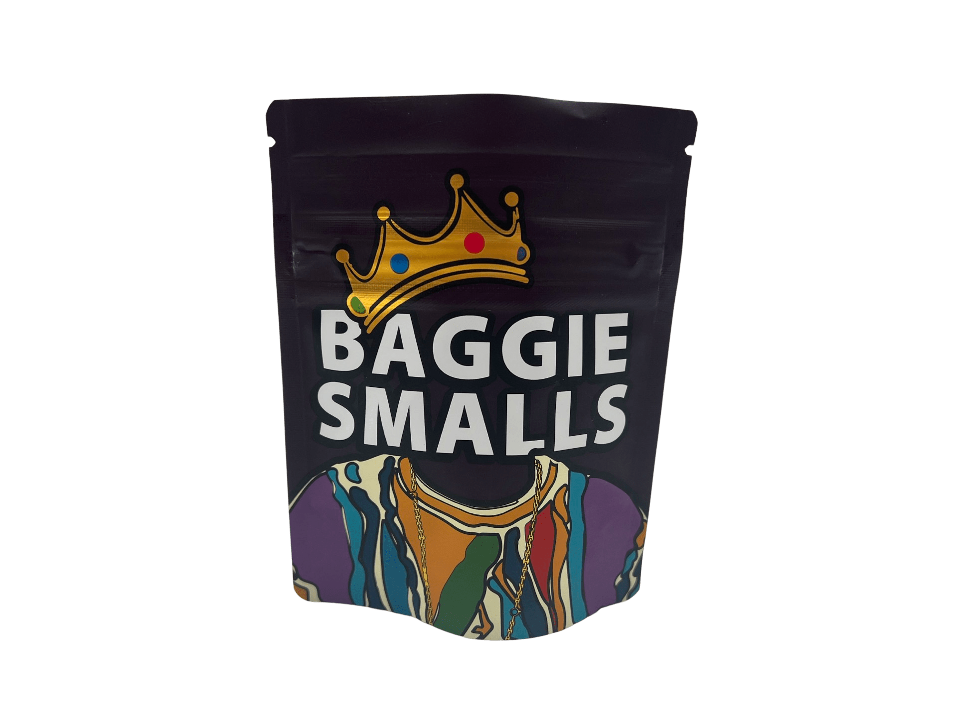 10-Pack Bag King Baggie Smalls Wide Mouth Child-Resistant Mylar Bag | 1/8th ounce