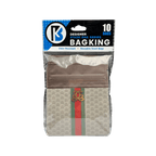 10-Pack Bag King Designer Wide Mouth Mylar Bag | 1/8th ounce