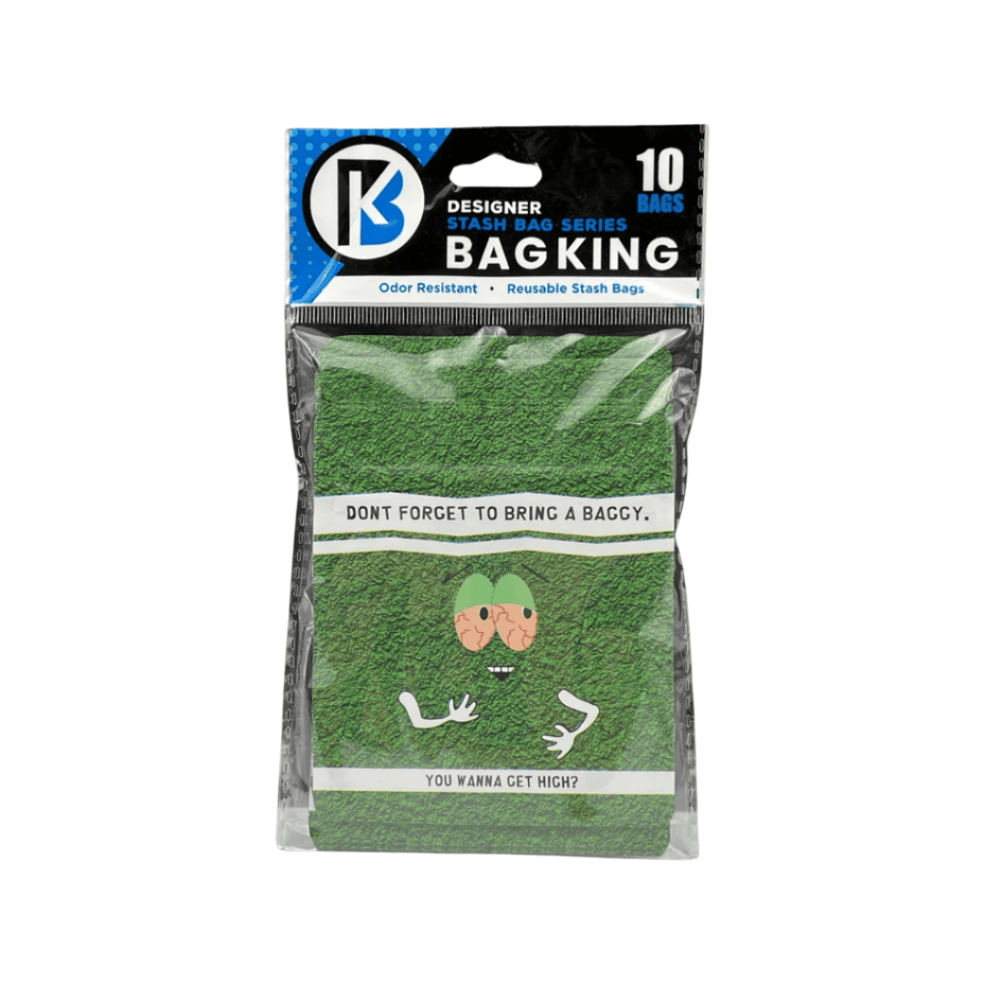 10-Pack Bag King Towel Wide Mouth Mylar Bag | 1/8th ounce