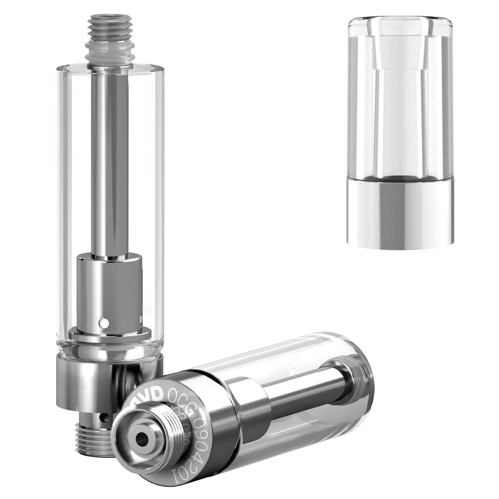 1mL / 2mm / Plastic Clear Barrel AVD 1mL Polyresin Cartridges with Mouthpieces
