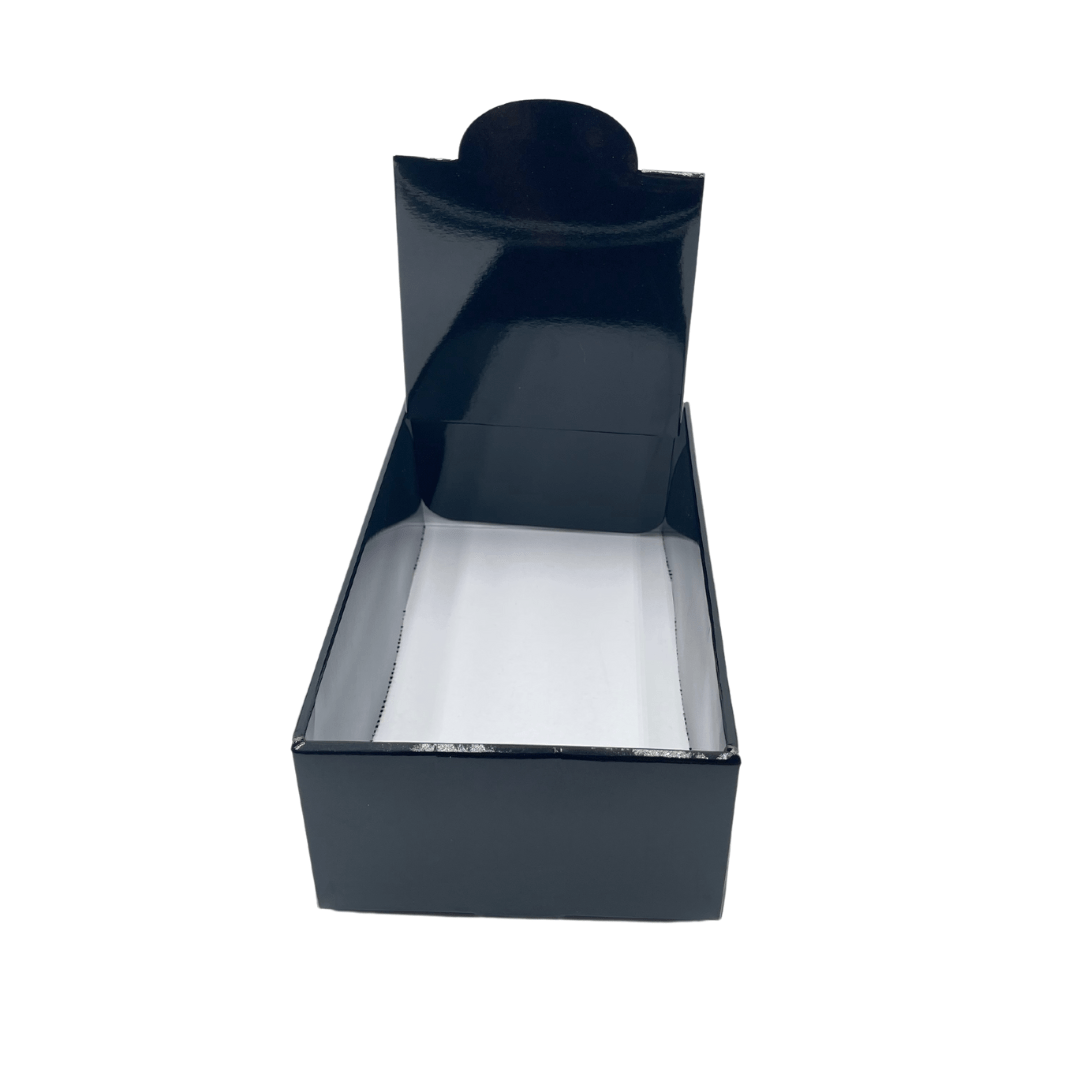 2-in-1 Black Storage & Counter Display Box