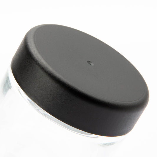 3 oz. Straight Sided Glass Jar with Matching Cap - Case of 36