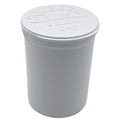 White / Single Unit (Less Than Box Qty) 30 Dram Pop Top Child-Resistant Bottles