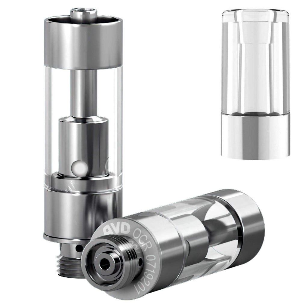 .5mL / 1mm / Plastic Clear Barrel AVD 0.5mL Polyresin Cartridges with Mouthpieces
