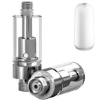 .5mL / 2.0mm / Ceramic White Bullet AVD GoodCarts 0.5mL Glass Cartridges with Mouthpieces