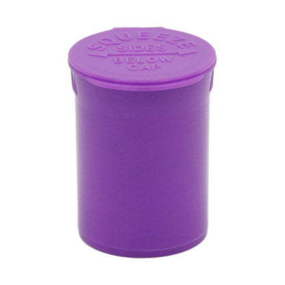 8 dram Pop Top Child-Resistant Bottle