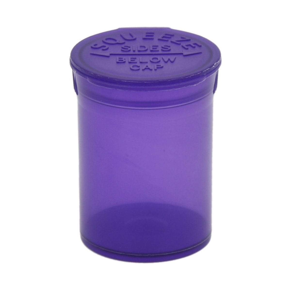 8 dram Pop Top Child-Resistant Bottle