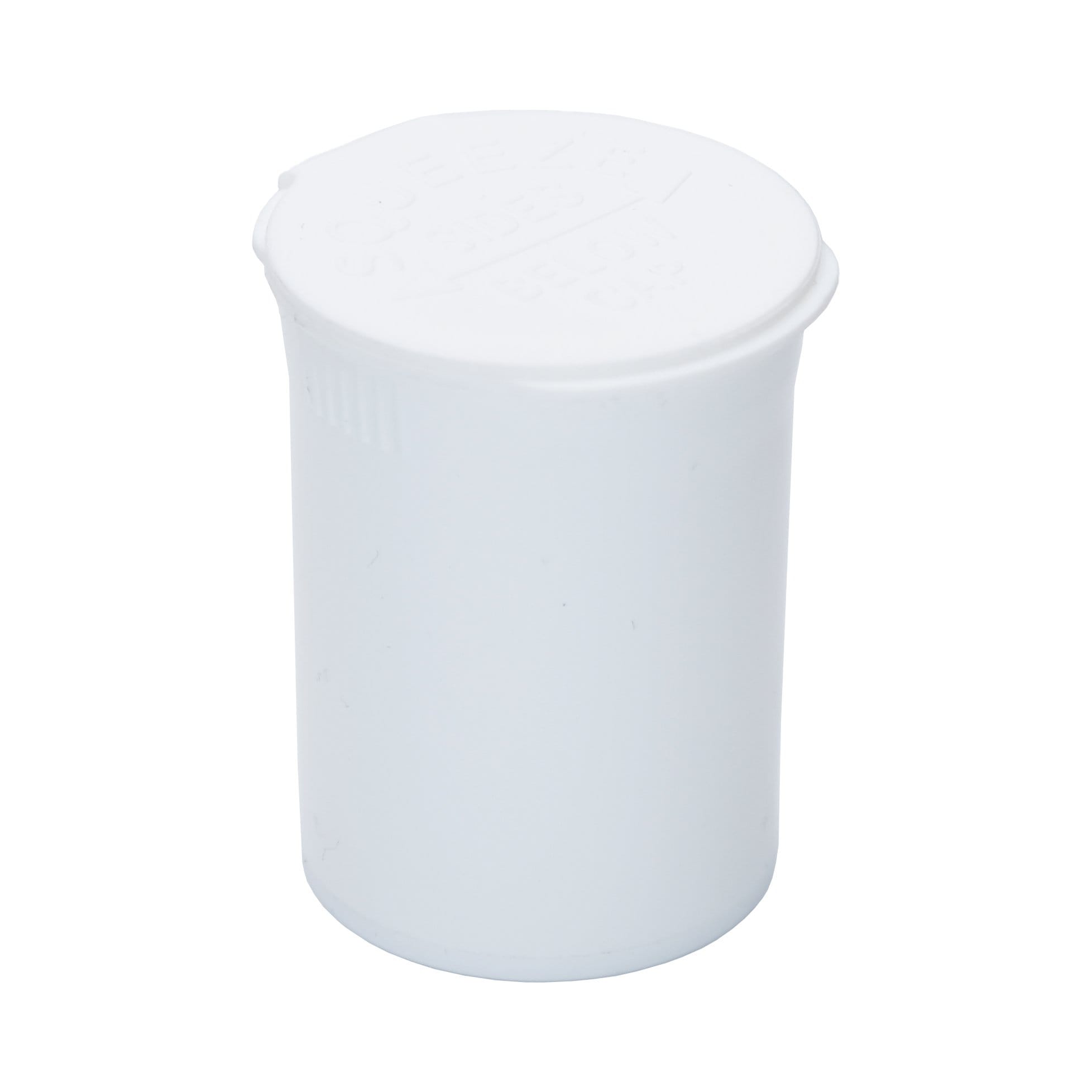 8 dram Pop Top Child-Resistant Bottle