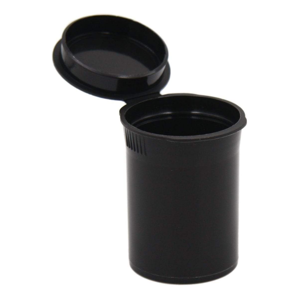 8 dram Pop Top Child Resistant Bottle COPY Black