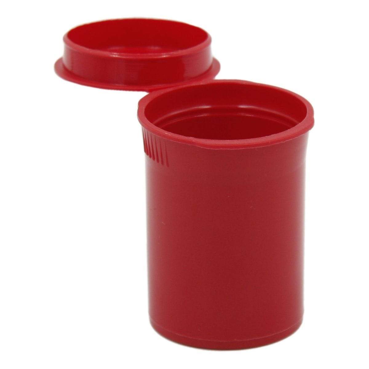 8 dram Pop Top Child Resistant Bottle COPY Red