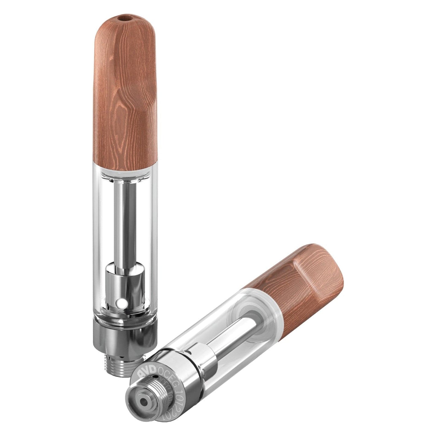 ACTIVE Wooden Flat Mouthpiece (Fits EZ Click Cartridge)