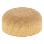 Ash / Single Unit (Less Than Box Qty) eBottles Faux Wood Child-Resistant PE-Lined Dome Cap | 53 mm