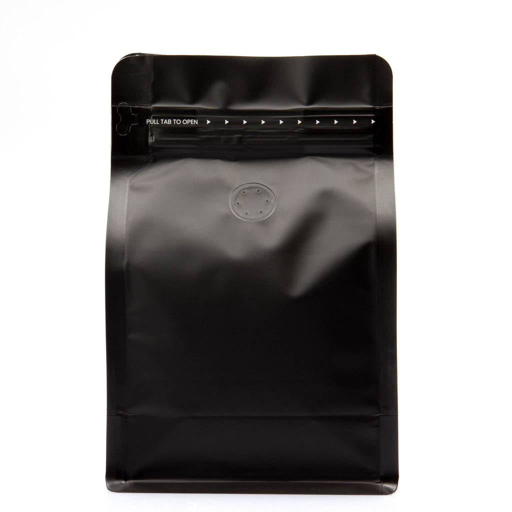 Bag King 12 oz. Block Bottom Coffee Bag with Degassing Valve