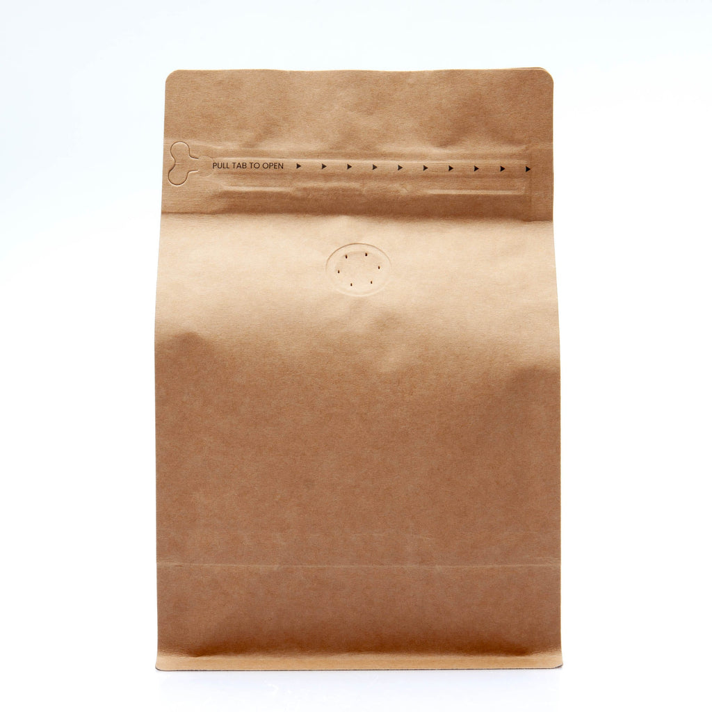 Bag King 12 oz. Block Bottom Coffee Bag with Degassing Valve