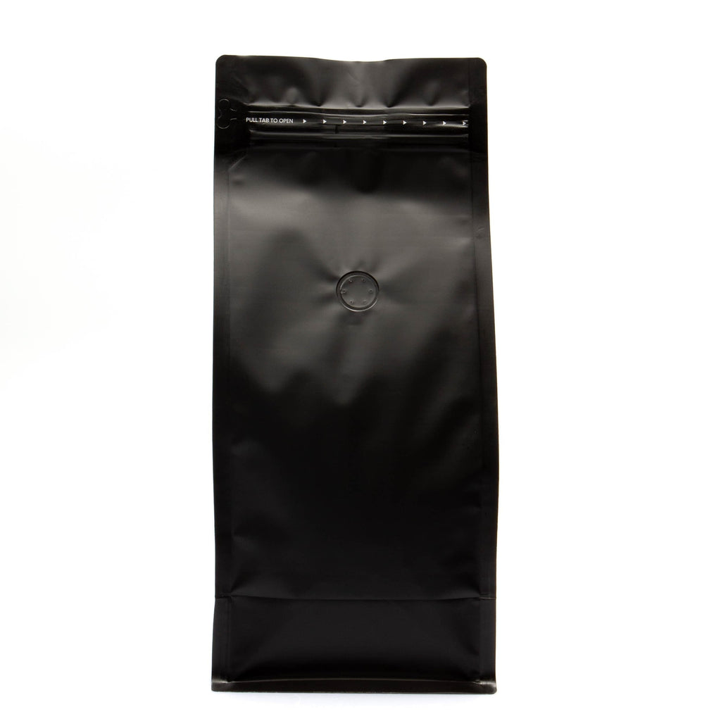 Bag King 2 lb. Block Bottom Coffee Bag with Degassing Valve