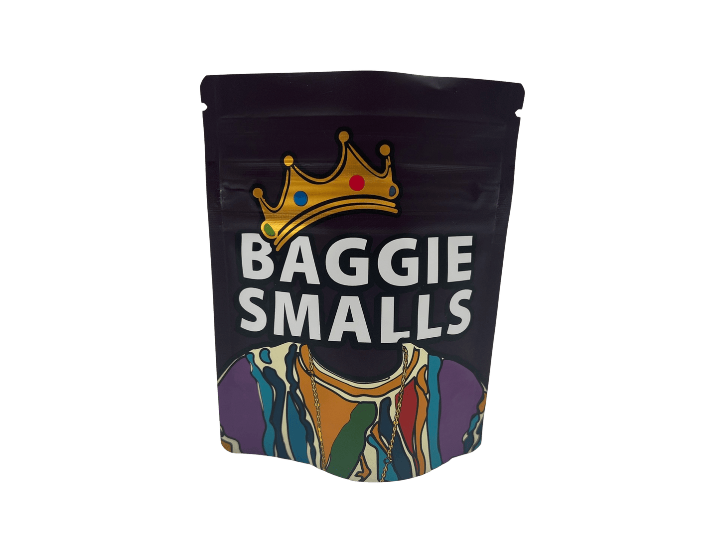 Bag King Baggie Smalls Wide Mouth Child Resistant Mylar Bag ( 1/8th oz)