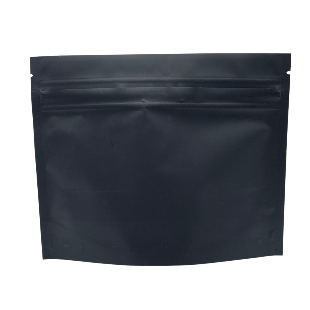 Single Unit (Less Than Pack Qty) / Black Bag King Child-Resistant Opaque Exit Bag | 8 x 6 in