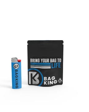 Bag King Child-Resistant Opaque Mylar Bag | 1 gram