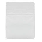 Matte White / Single Unit (Less Than Pack Qty) Bag King Child-Resistant Opaque Wide Mouth Mylar Bag | 1/8 oz