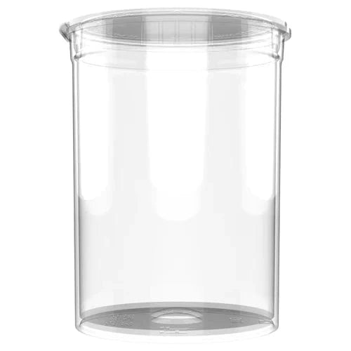 Bag King Child-Resistant Pop Top Bottle | 30 dram Clear