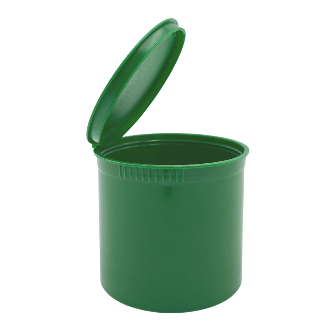 Single Unit (Less Than Box Qty) / Green Bag King Child-Resistant Pop Top Bottle | 90 dram