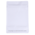 Single Unit (Less Than Pack Qty) / White / Clear Bag King Clear Front Mylar Bag | 1/8 oz