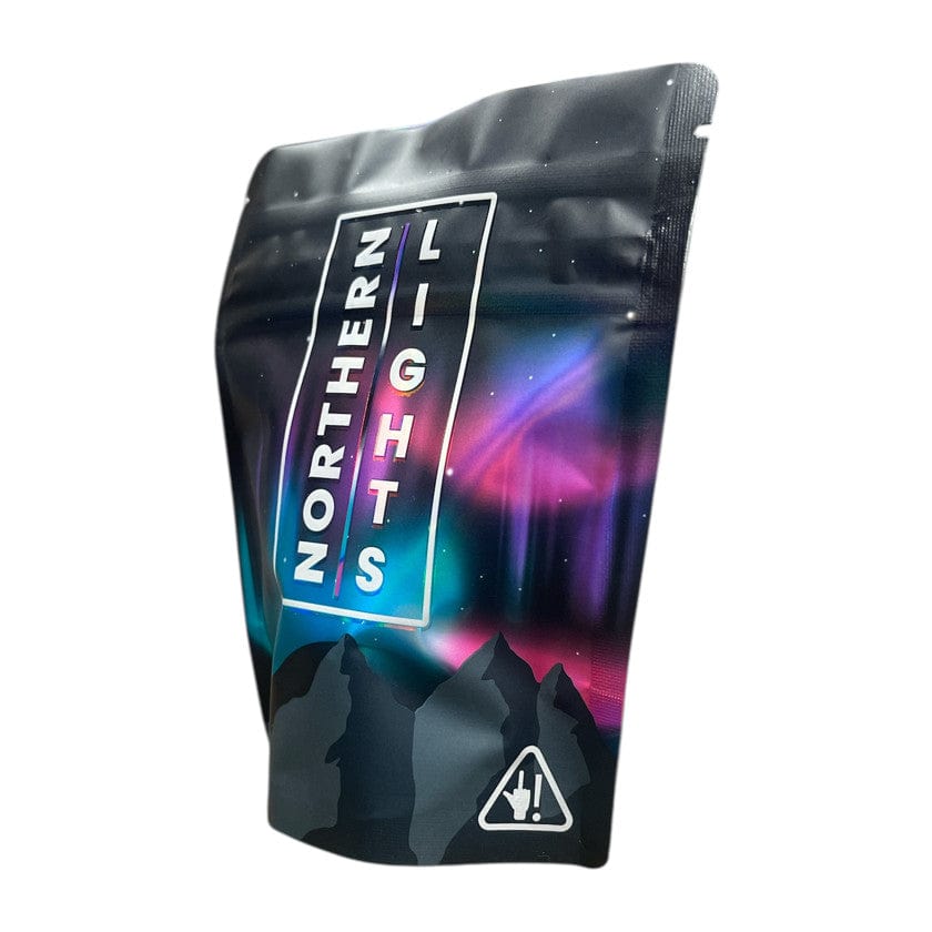 Bag King Northern Lights Strain Child-Resistant Mylar Bag | 1/8 oz