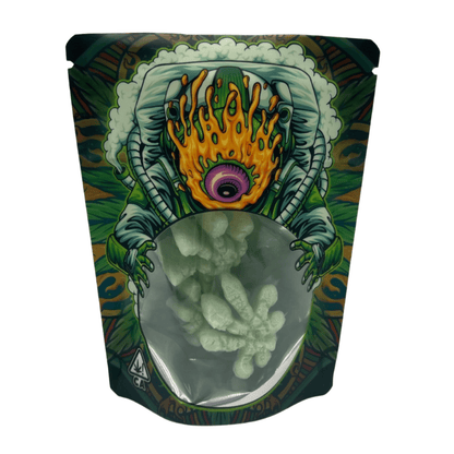 Bag King Psychedelic Astronaut Wide Mouth Child-Resistant Mylar Bag | 1/8 oz