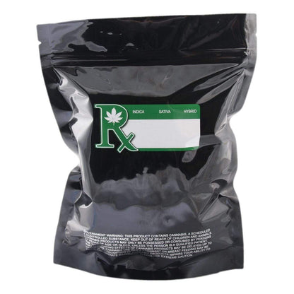 Bag King Smell Proof Mylar Bag (1/4 lbs) Black