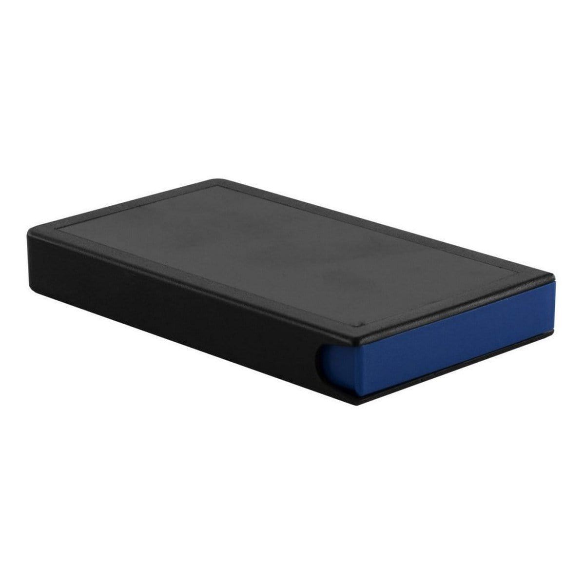 Black / Blue Child-Resistant Pre-Roll / Edible Push and Pull Box | 85 mm