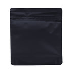 Black / Clear / Single Unit (Less Than Pack Qty) Bag King Child-Resistant Clear Front Wide Mouth Mylar Bag | 1/2 oz