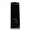 Black / Clear Slimline Foil Laminated Zipper Bag
