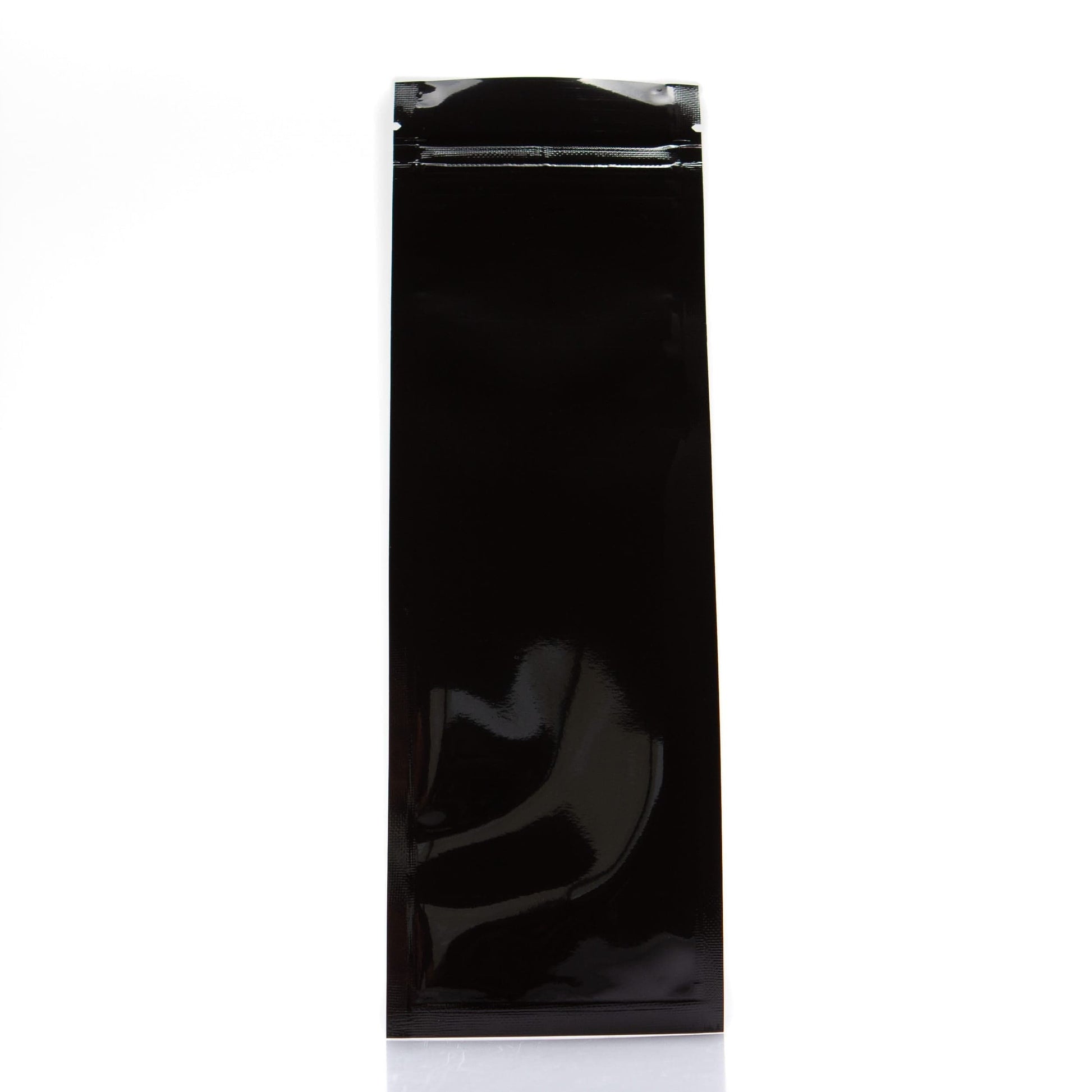 Black / Clear Slimline Foil Laminated Zipper Bag