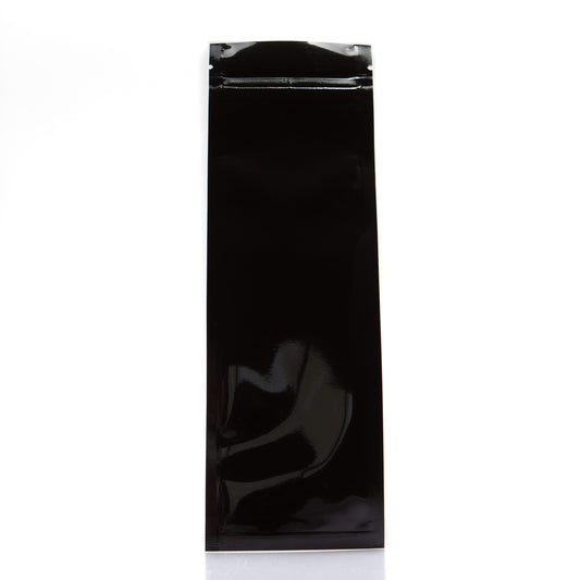 Black / Clear Slimline Foil Laminated Zipper Bag