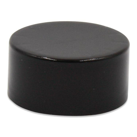 Black eBottles Black Smooth Sided Child-Resistant Foil-Lined Cap | 28 mm