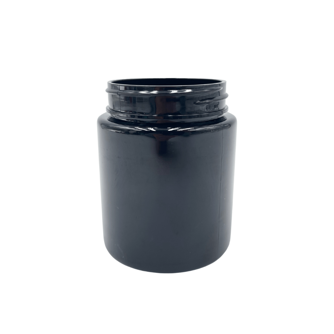 Black eBottles PET Child-Resistant Straight Sided Jar | 40 dram