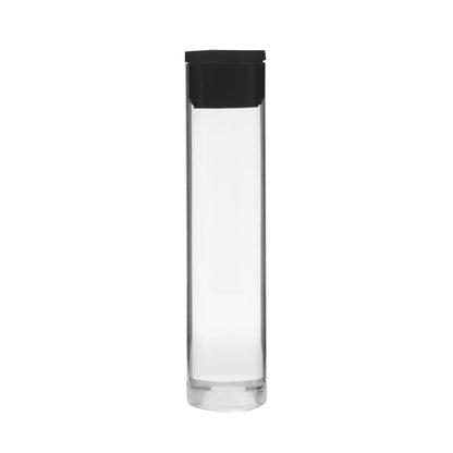 Black Plastic Tubes for Premium Vape Cartridges 13mm x 75mm